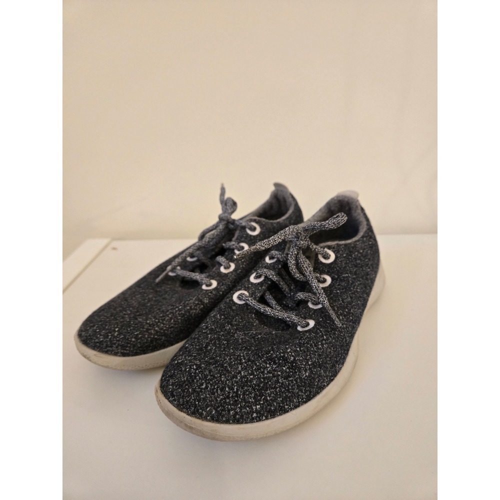 Allbirds Wool Runners Natural Black Merino Wool Sneakers Women's 9‎